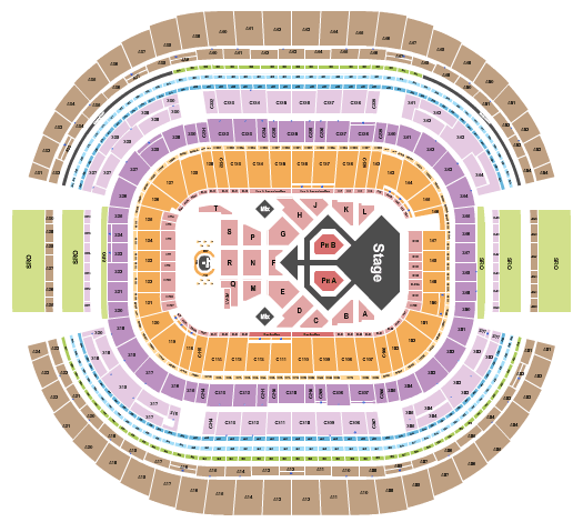 AT&T Stadium Chris Brown Seating Chart